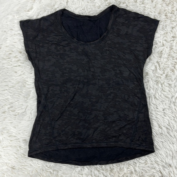 🔥$SALE$🔥 Lululemon Miles Ahead Short Sleeve (Camo) Black - Picture 1 of 4